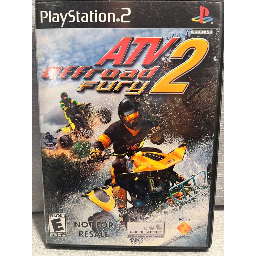 ATV Offroad Fury 2 Sony PlayStation 2 PS2 Game Not For Resale NFR CIB Complete